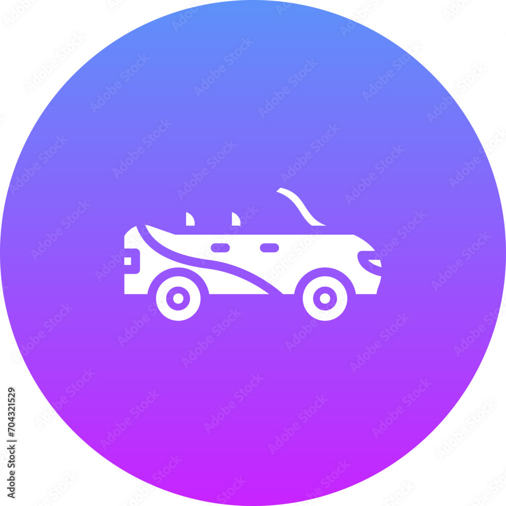 Convertible Car Icon