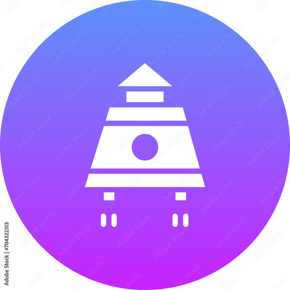 Space Capsule Icon Space Capsule Icon
