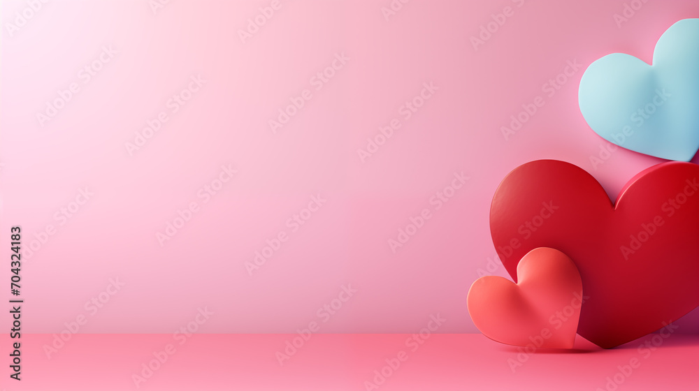 Affectionate Palette: Hearts on a Pink Background
Affectionate Palette: Hearts on a Pink Background