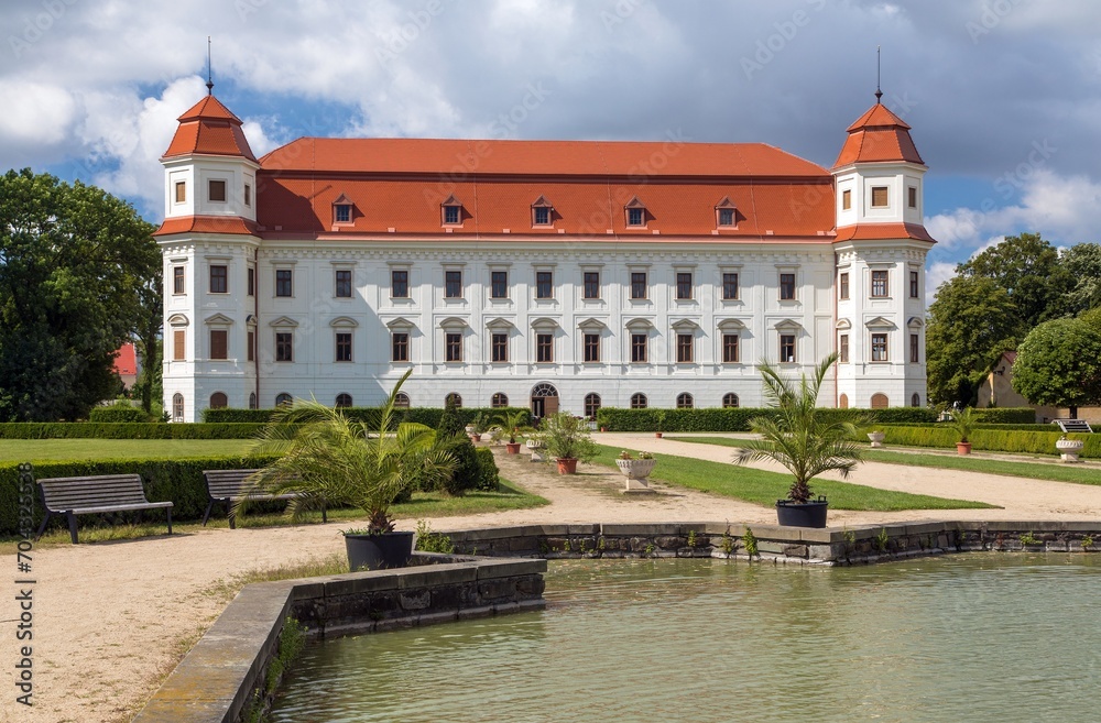 Holesov castle, in local Zámek Holešov, Czech Republic