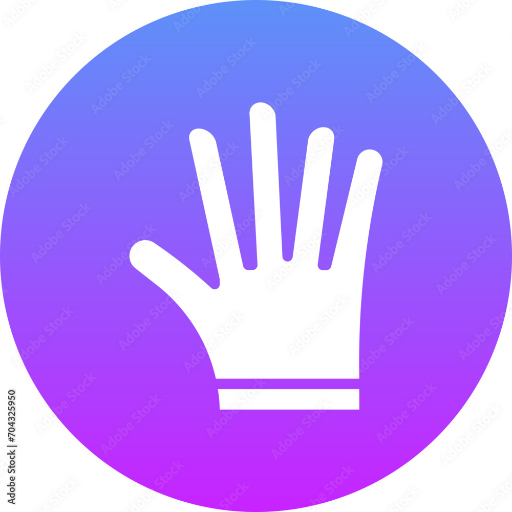 Obraz premium Gloves Icon