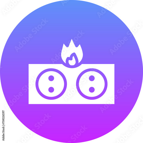 Electricity Fire Icon