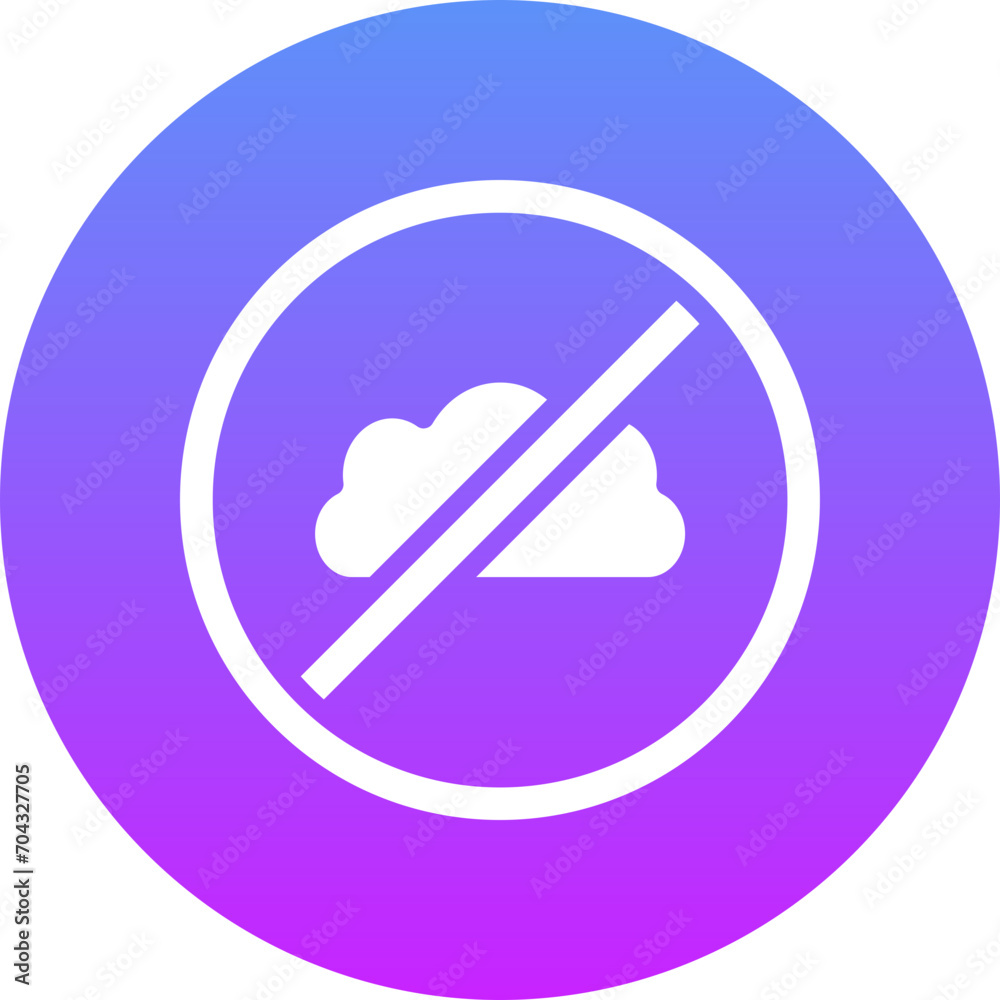 Cloud Inaccessible Icon Cloud Inaccessible Icon