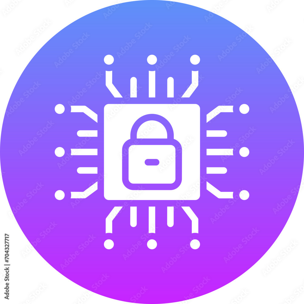 Cyber Security Icon Cyber Security Icon