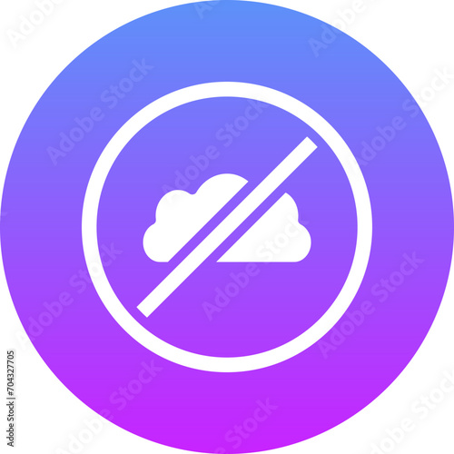 Cloud Inaccessible Icon