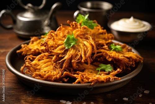 Indian desi food pakora