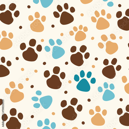 coffee beans seamless pattern isolated background design