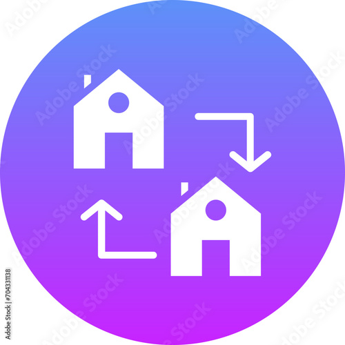 House Exchange Icon