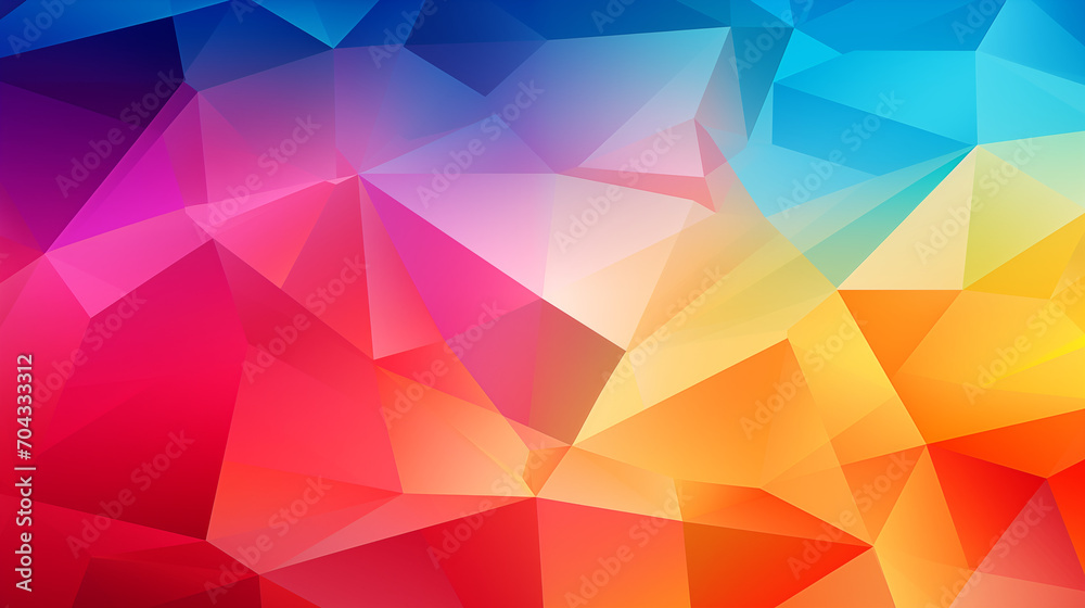 Abstract Geometric Prism Harmony Abstract Geometric Prism Harmony