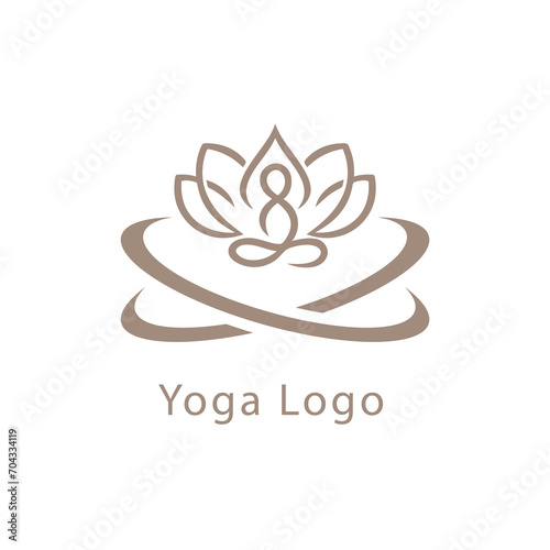 Yoga logo 2024 minimal design