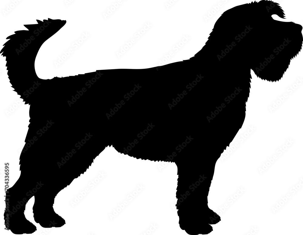 Giant Schnauzer Dog silhouette breeds dog breeds dog monogram logo dog face vector