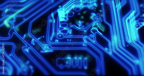AI web network, a tech circuit board entwined with an NFT database. Empowering digital transformation, merging fintech and machine learning. Cryptocurrency server, shielded by robust cybersecurity.