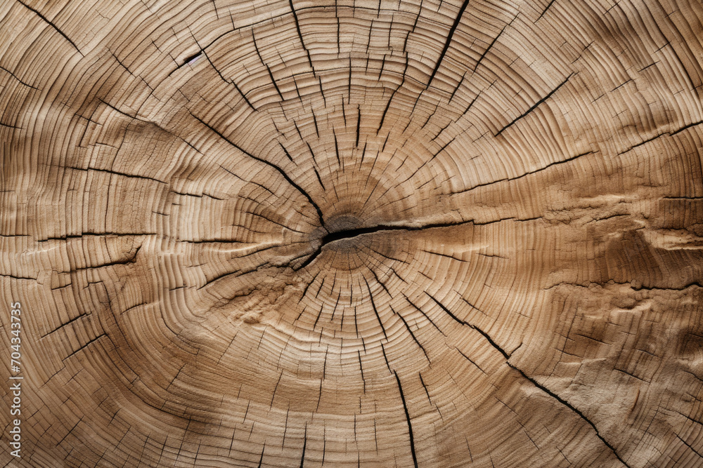 Fototapeta premium cross section of tree stump