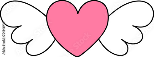 Heart with Wings