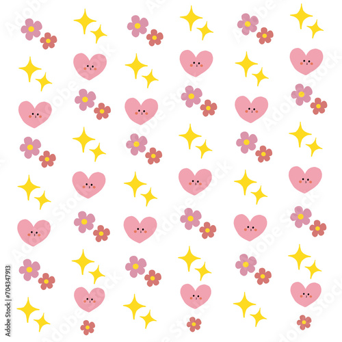 cute seamless pattern design
