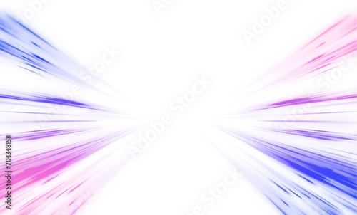 Vector speed of light in space on dark background. Illustration of light ray, stripe line with blue light, speed motion background. Database fast data transfer acceleration.	PNG