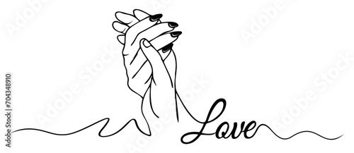 illustration of a hands