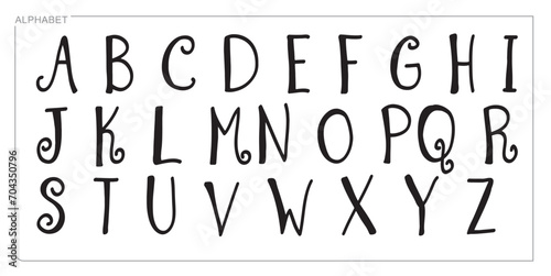 Alphabet Split Monogram, Split Letter Monogram, Alphabet Frame Font. Laser cut template. Initial monogram letters.