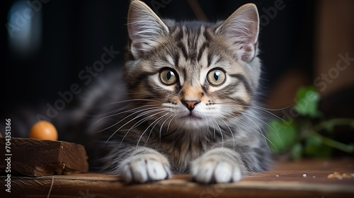 Close-up of an Adorable Kitten © Gianluca Lubrano