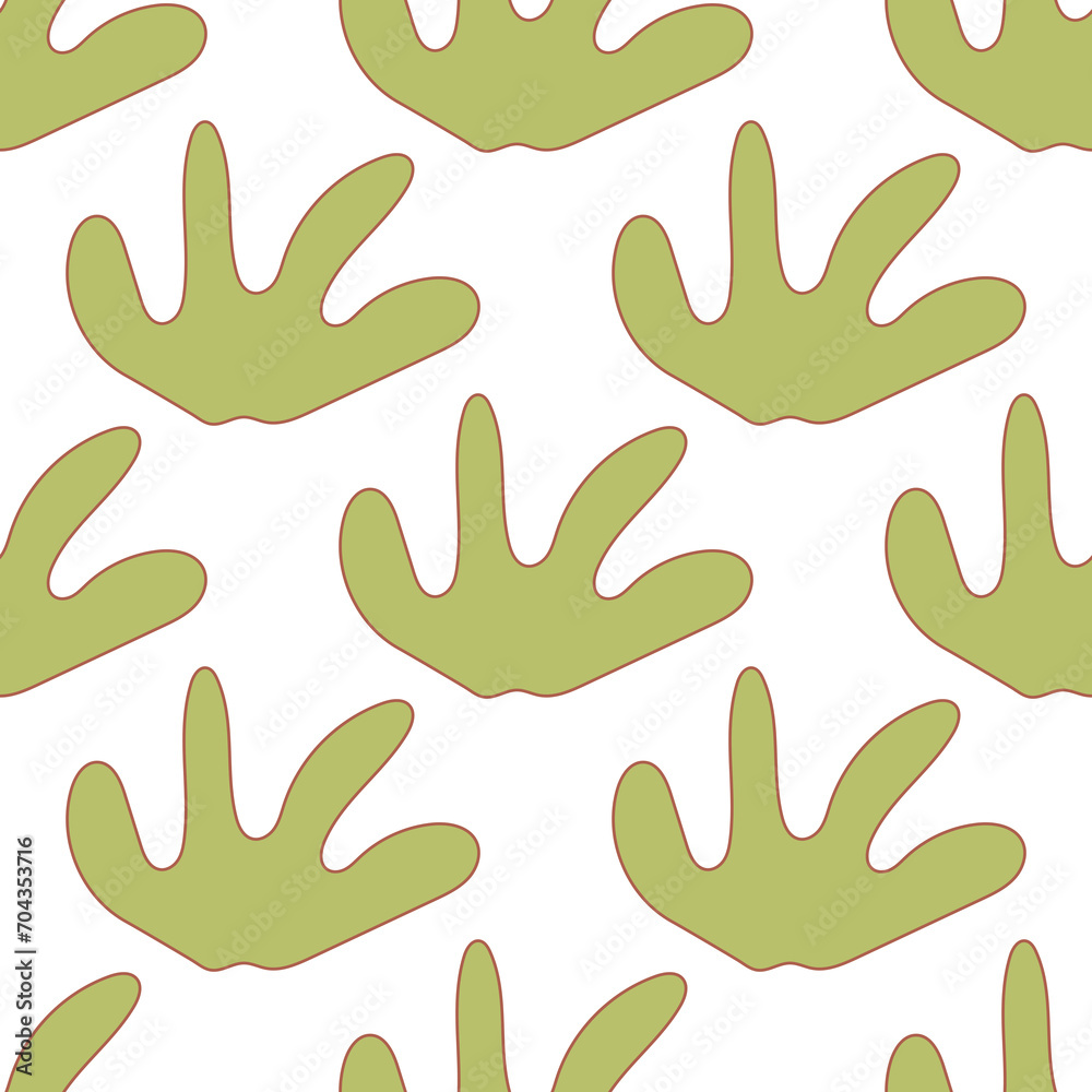 Obraz premium easter grass green plants lawn hunting pattern