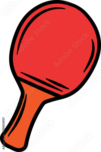 Pingpong Stick Illustration