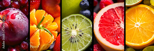Green vitamin fruit kiwi drop strawberry water fresh food healthy background generative ai © Saleem