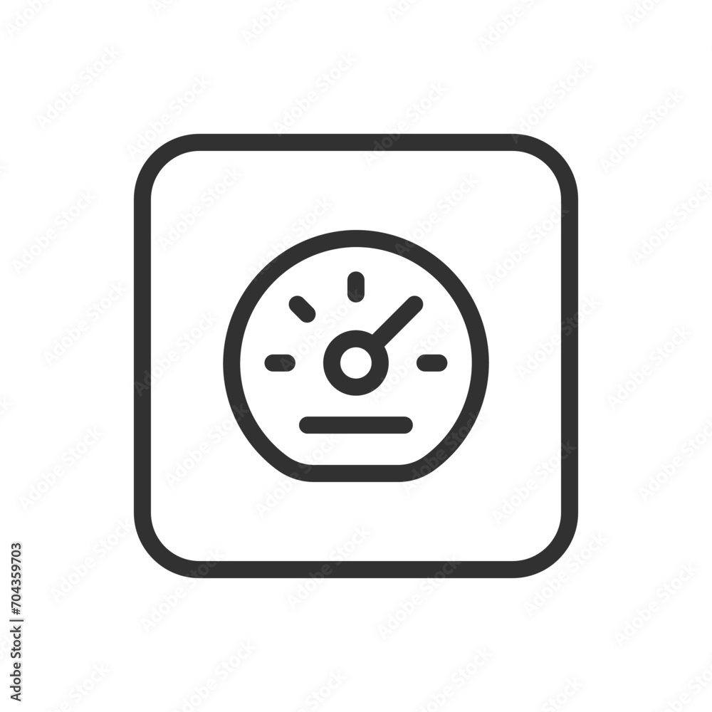 Car speedometr sign. Modern, simple flat vector illustration for web site or mobile app Car speedometr sign. Modern, simple flat vector illustration for web site or mobile app