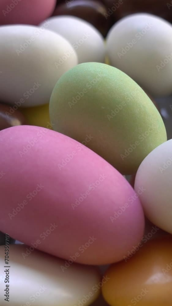 Vertical Video of Candie Almonds Vertical Video of Candie Almonds