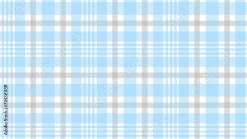 Blue and grey plaid fabric texture background	