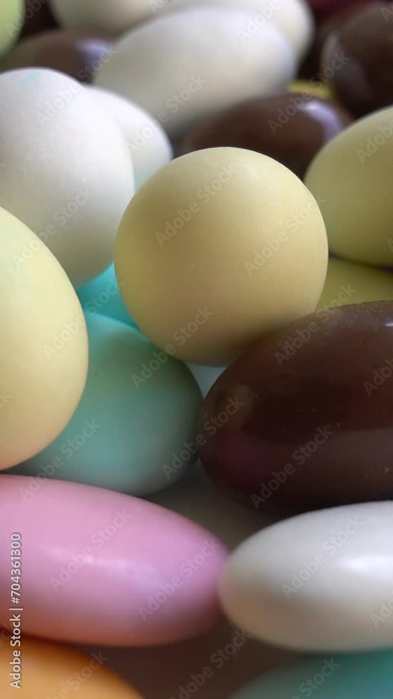 Vertical Video of Candie Almonds Vertical Video of Candie Almonds