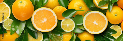 Citrus background pattern