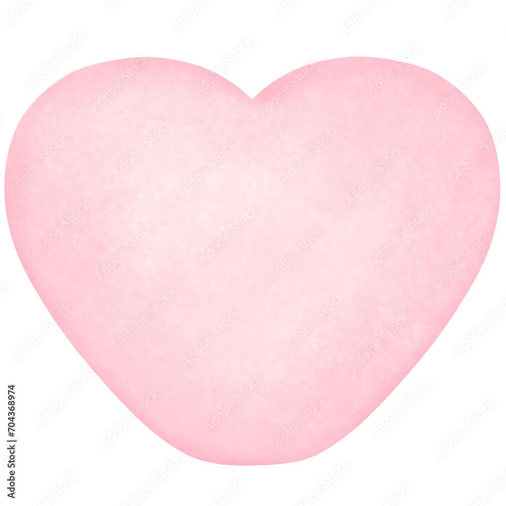 Romantic watercolor pink valentine marshmallow heart shaped clipart.Hand drawn watercolor valentine dessert clipart.Valentines treats watercolor clipart for digital designs.cards,invitations.