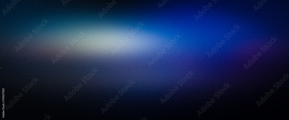 Abstract blue azure purple dark ultrawide gradient grainy premium banner. Perfect for design, background, wallpaper, template, art, creative projects, desktop. Exclusive quality, vintage style