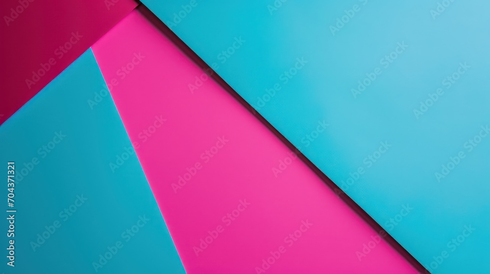 An abstract minimalist background with cyan and magenta paper colors – a simple, modern design featuring shades of pink and blue An abstract minimalist background with cyan and magenta paper colors – a simple, modern design featuring shades of pink and blue