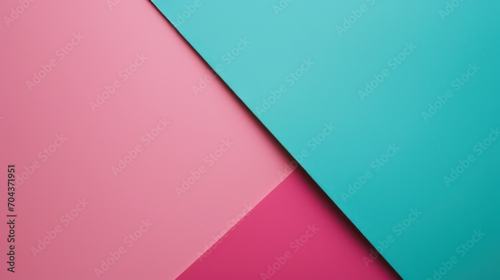 Abstract minimalist background with cyan and magenta paper colors, presenting a simple and modern design with shades of pink and blue.
Abstract minimalist background with cyan and magenta paper colors, presenting a simple and modern design with shades of pink and blue.