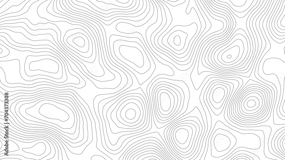 Topo contour map on white background, Universe topography map on white background, Topography geography map on white background, Terrain topography map on white background,