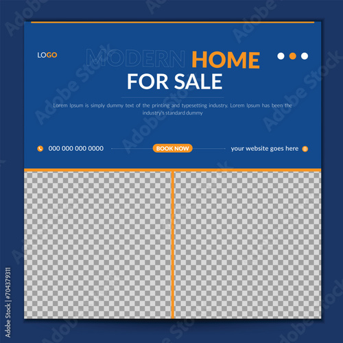 Real Estate / Home Sale Social Media Post Design