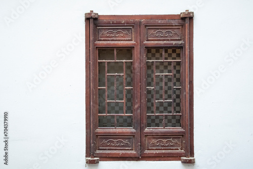 Traditional window of Chinese house