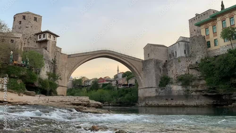 Mostar, Bosnia and Herzegovina the Old Bridge in Mostar Mostar, Bosnia and Herzegovina the Old Bridge in Mostar