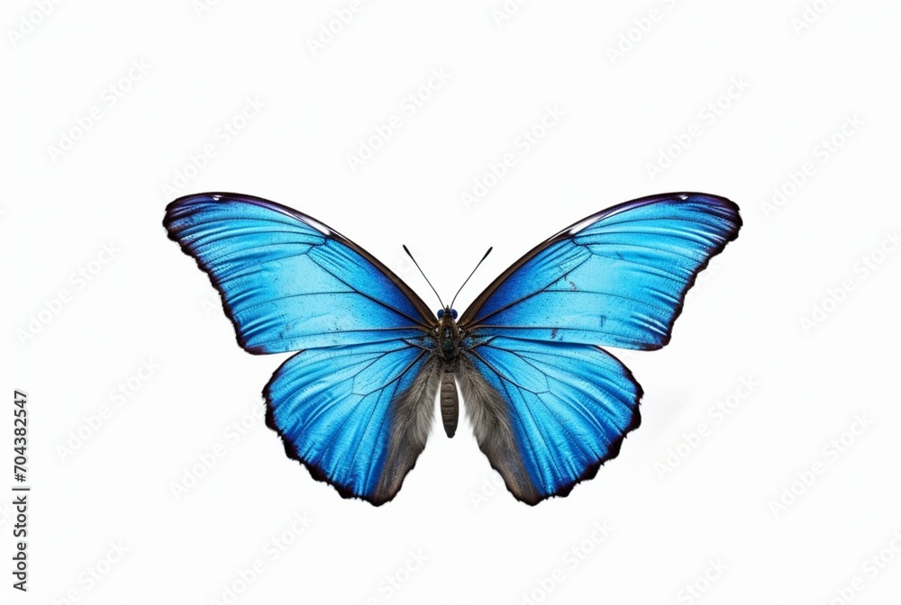 beautiful butterfly isolated on white background. generative ai beautiful butterfly isolated on white background. generative ai