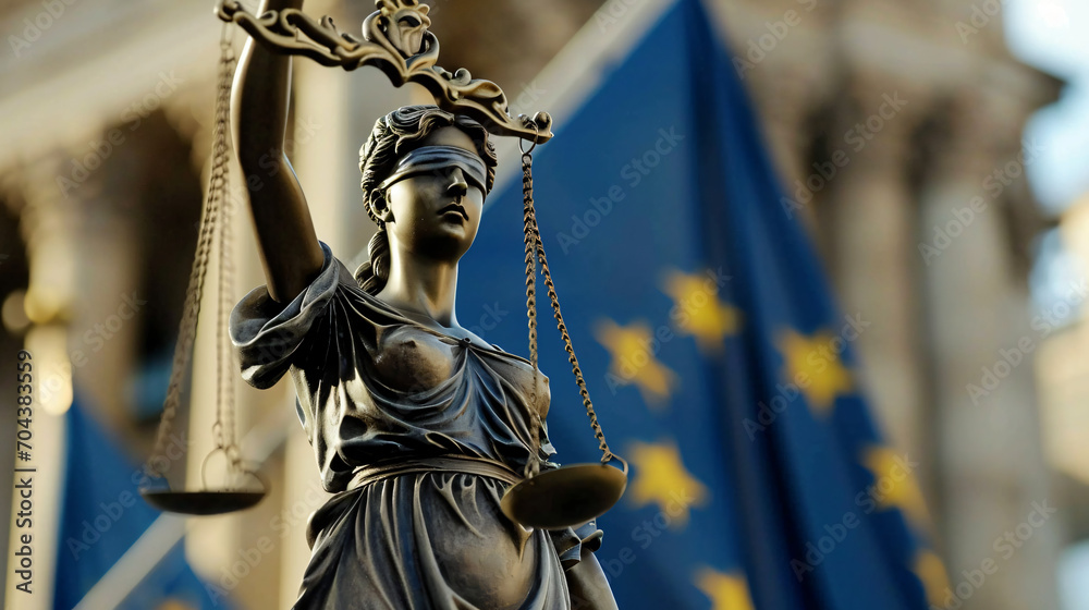 Judicial Cooperation in the European Union - obrazy, fototapety, plakaty 