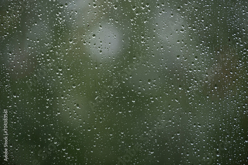 Textur Hintergrund Regentropfen am Fenster