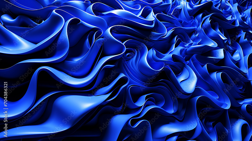 Obraz premium blue abstract background