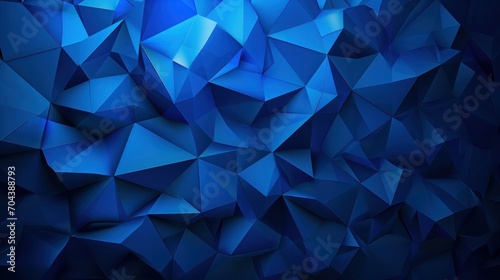 Dark blue color background Geometric shape Wallpaper gradient