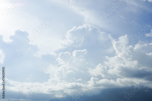 blue sky with cloud  Cloud Background