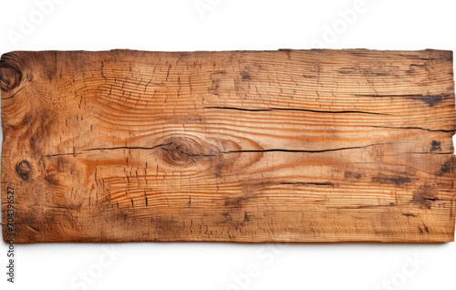 Wood Cut in Half, A Simple View of a Halved Piece of Wood