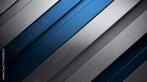 silver blue diagonal stripes, background, copy space, 16:9