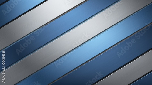 silver blue diagonal stripes, background, copy space, 16:9