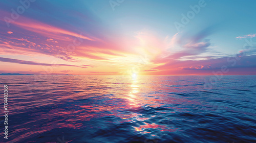sunrise over the sea © AA