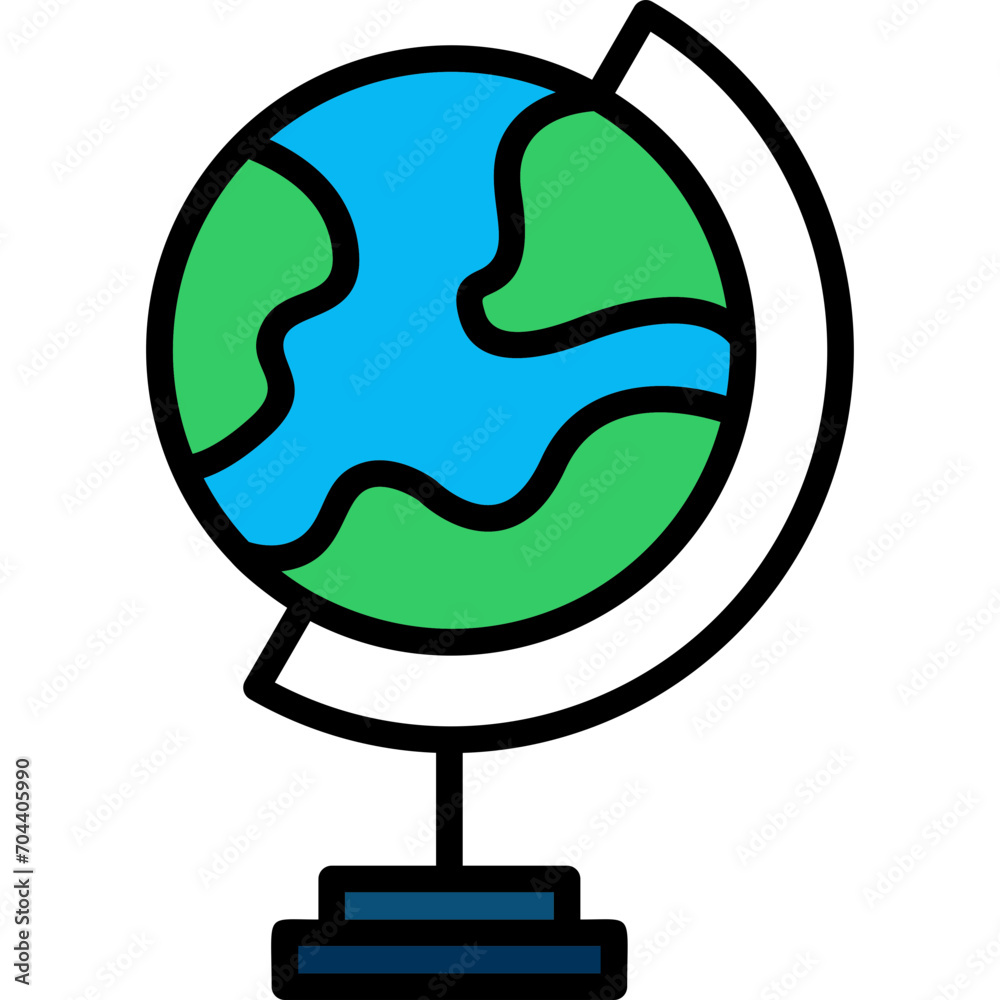 Earth Globe Icon